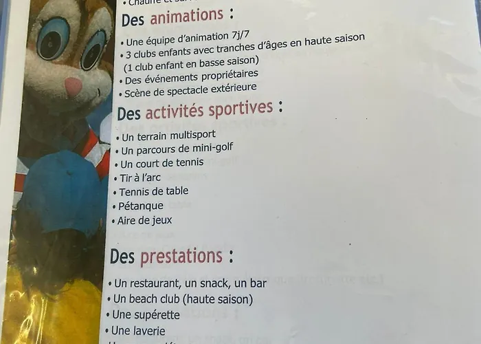 Campingplads 4 Etoiles Les Viviers Cap Ferret 4*